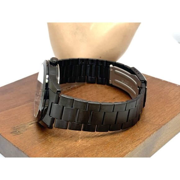 Casio Men's Watch MTP-VD03 Quartz Analog Black Dial Stainless Steel 41mm 5058 - Picture 10 of 15